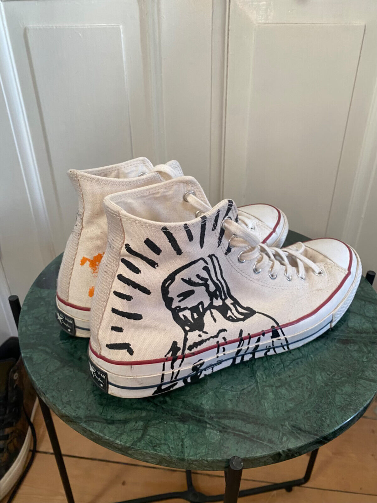 Andy Warhol x Converse Chuck Taylor - Sin / Jesus - Size 10.5 EU 44.5