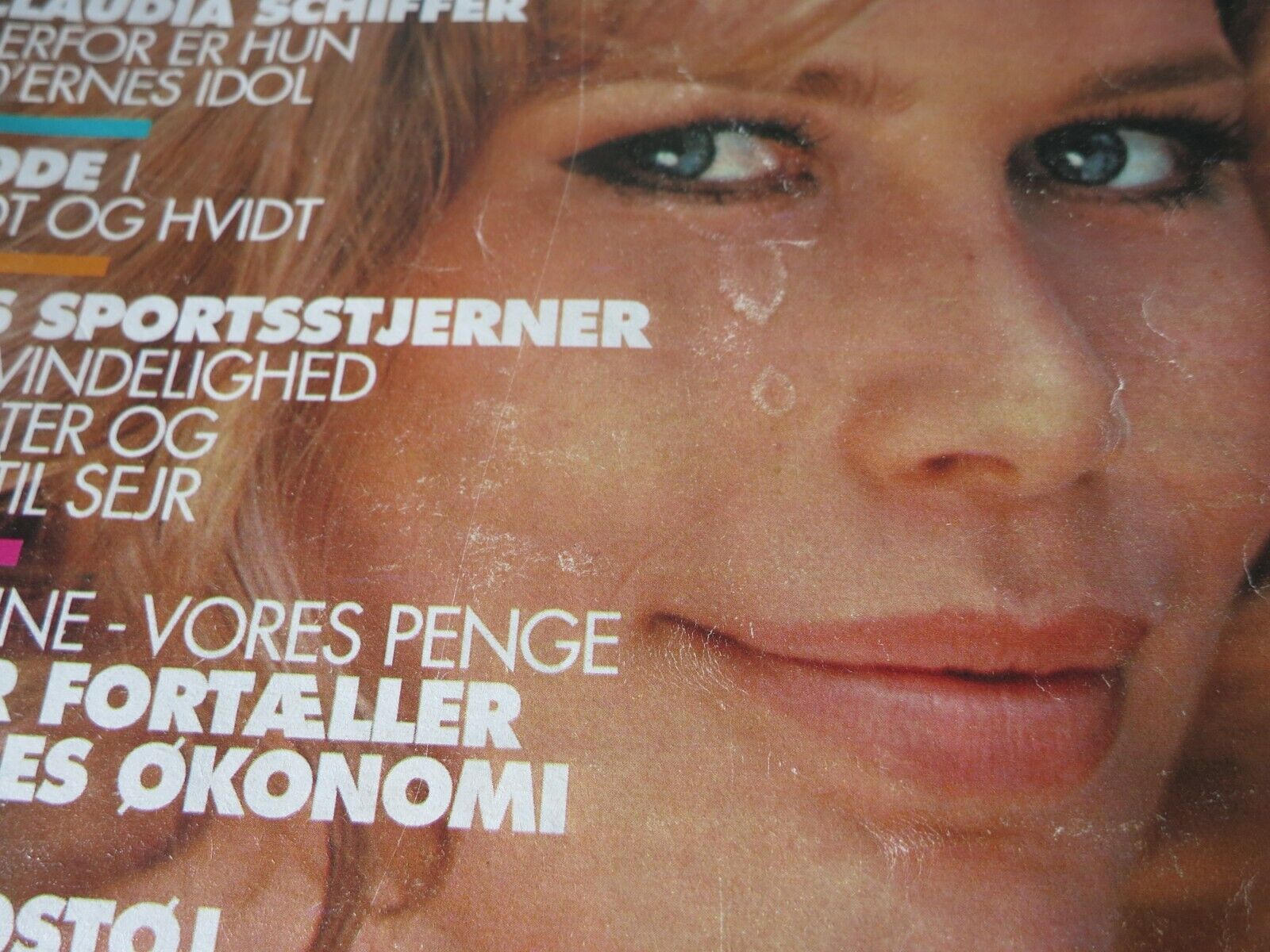 Danish Magazine CLAUDIA SCHIFFER Linda Evangelista Q107