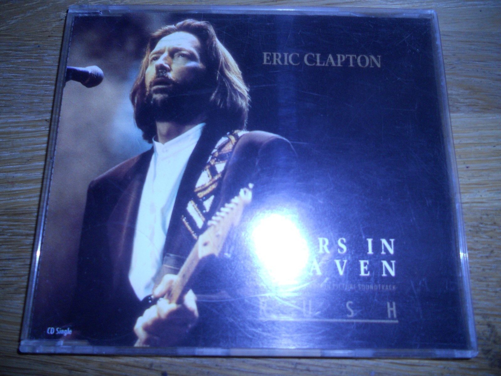 ERIC CLAPTON "TEARS IN HEAVEN" 1992 RARE 4 TRACKS CD SINGLE REPRISE RECORDS USED