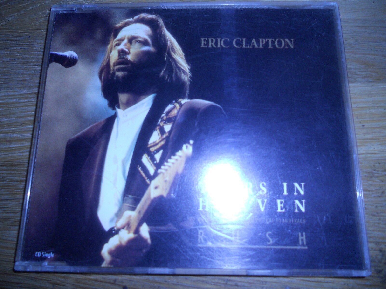 ERIC CLAPTON "TEARS IN HEAVEN" 1992 RARE 4 TRACKS CD SINGLE REPRISE RECORDS USED