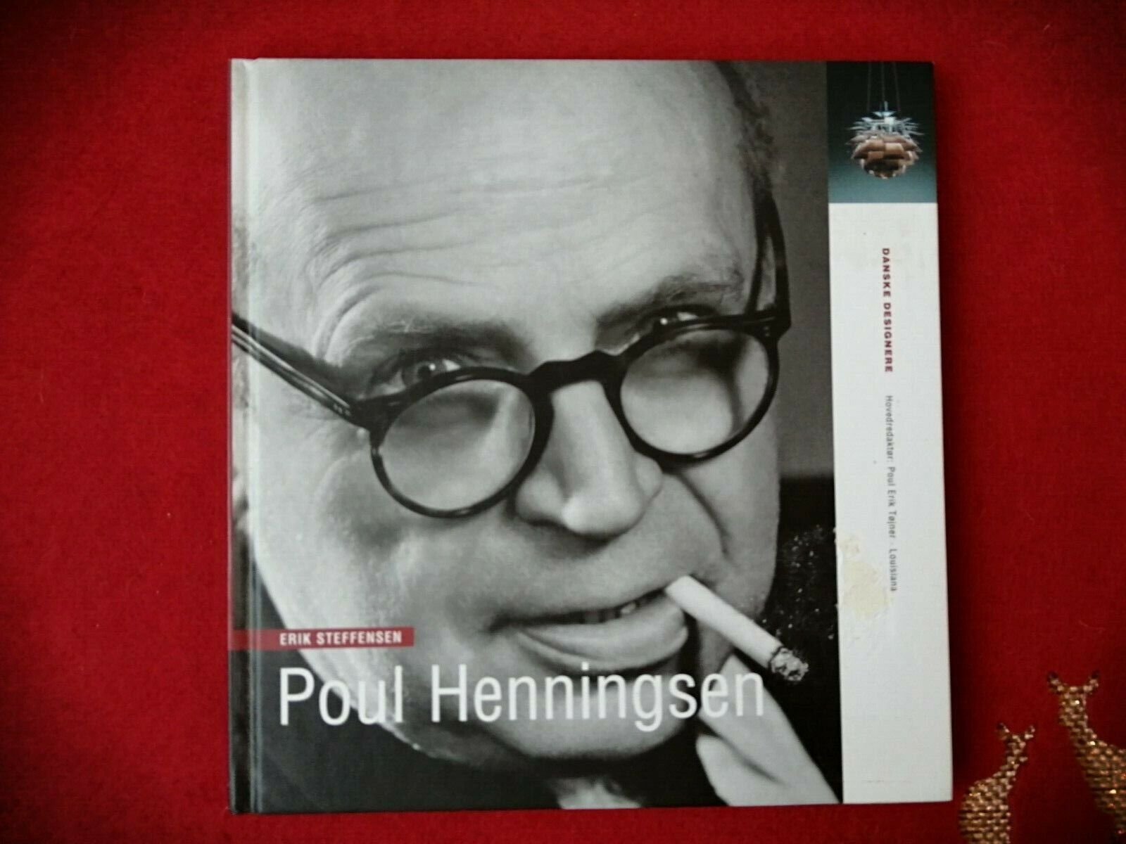 Danish hard cover book Steffensen :POUL HENNINGSENPH Famous Danish Designer