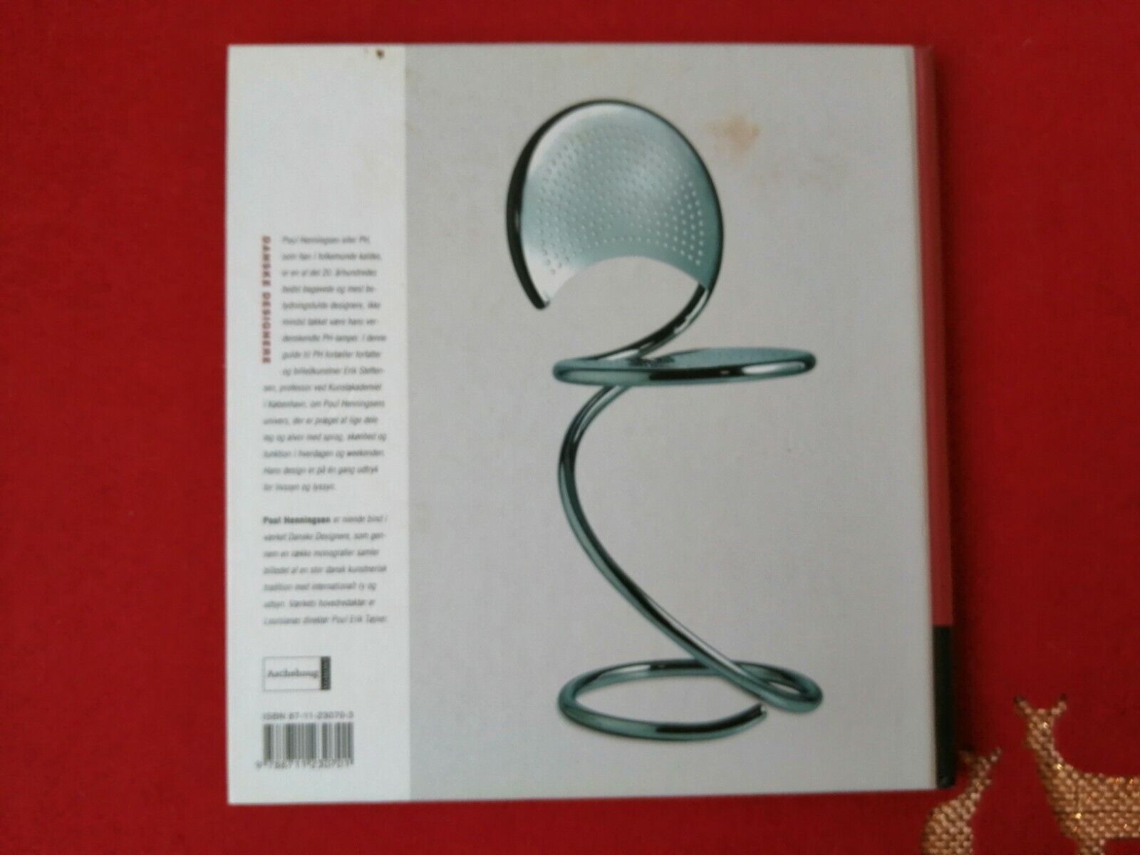 Danish hard cover book Steffensen :POUL HENNINGSENPH Famous Danish Designer