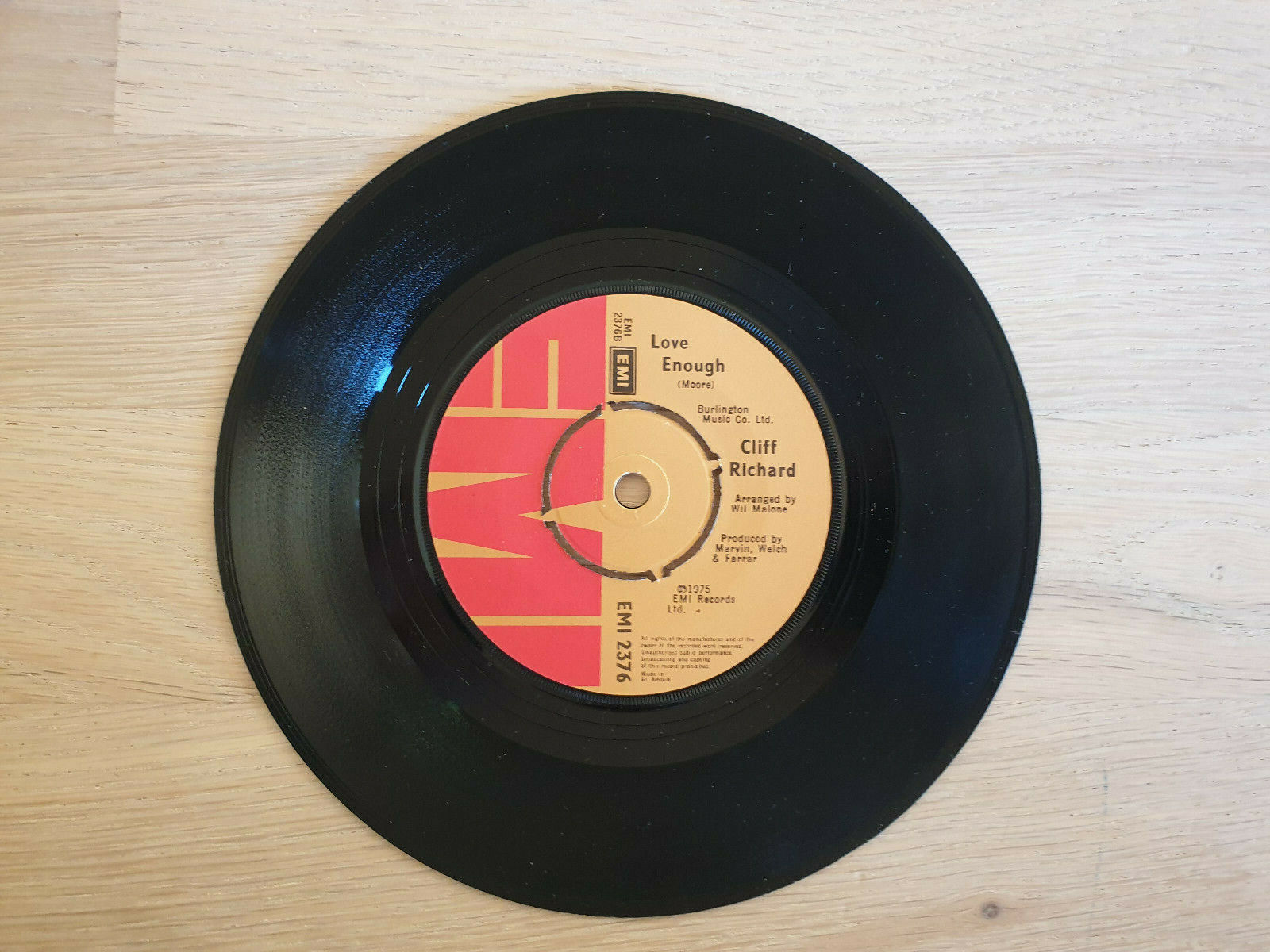 Cliff Richard - Miss you nights - 7" Vinyl 1982