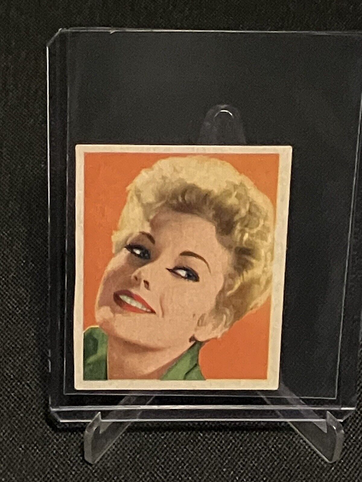 1957 MOVIE STARS VINTAGE CARD DANISH VERSION ACTOR KIM NOVAK