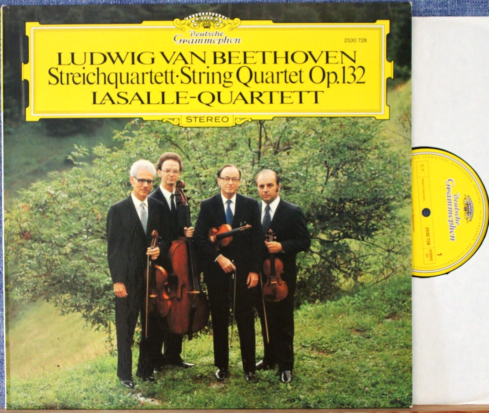 LaSalle SQ Beethoven (Quartet op 132) DGG 2530 728 NM