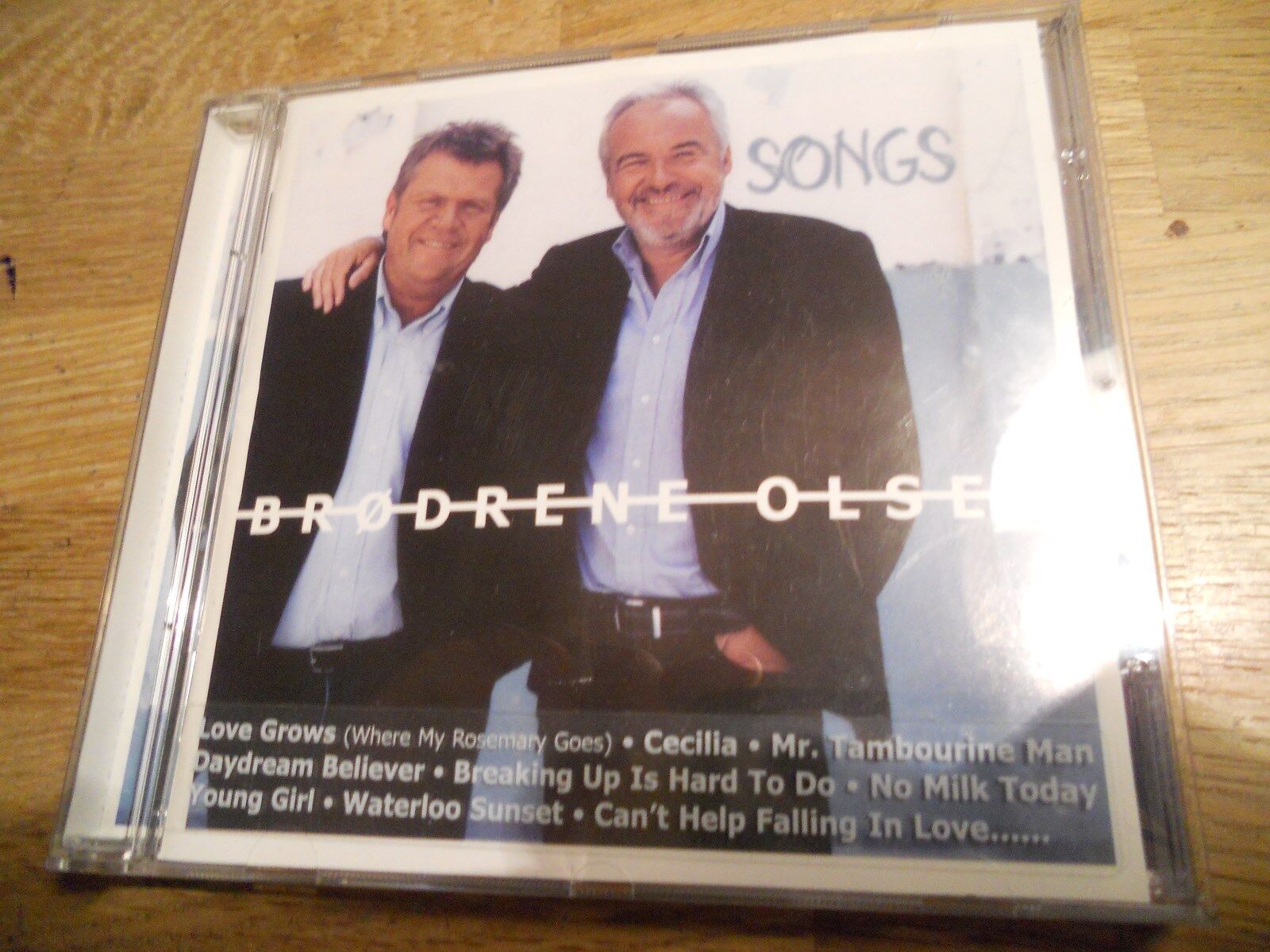 OLSEN BROTHERS SONGS 2002 NCB DANISH CD ALBUM 15 TRACKS EUROVISION WINNERS RARE