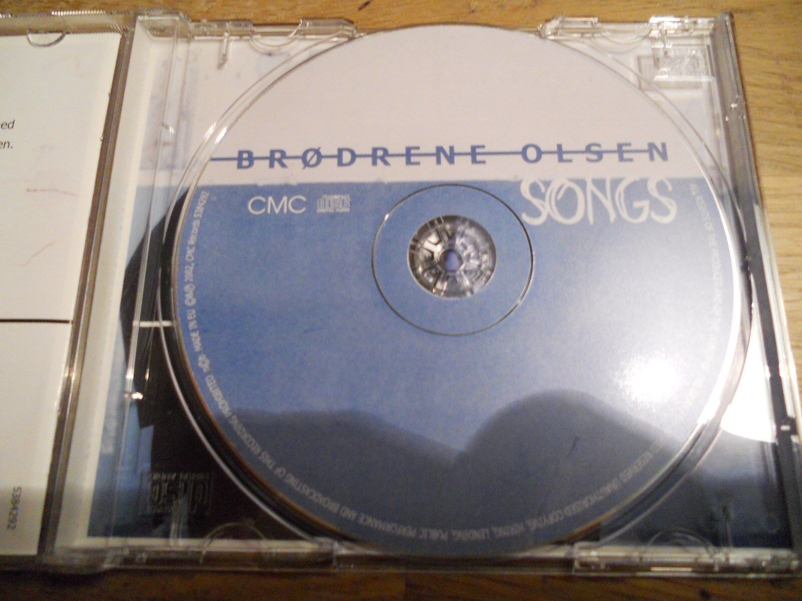 OLSEN BROTHERS SONGS 2002 NCB DANISH CD ALBUM 15 TRACKS EUROVISION WINNERS RARE