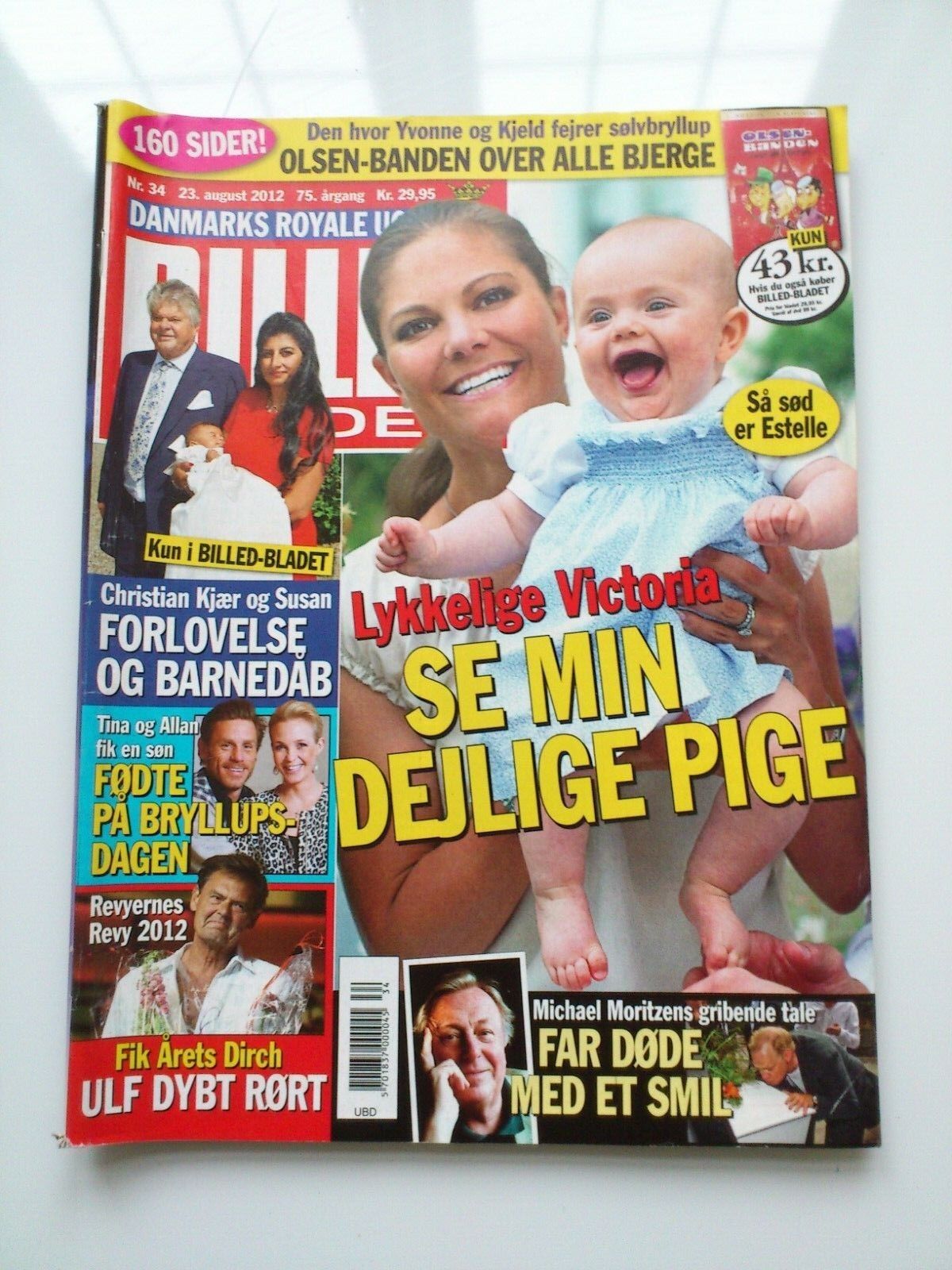 Danish magazine "Billed Bladet" Royals/Film/Tv stars No 34/2012Gene Kelly