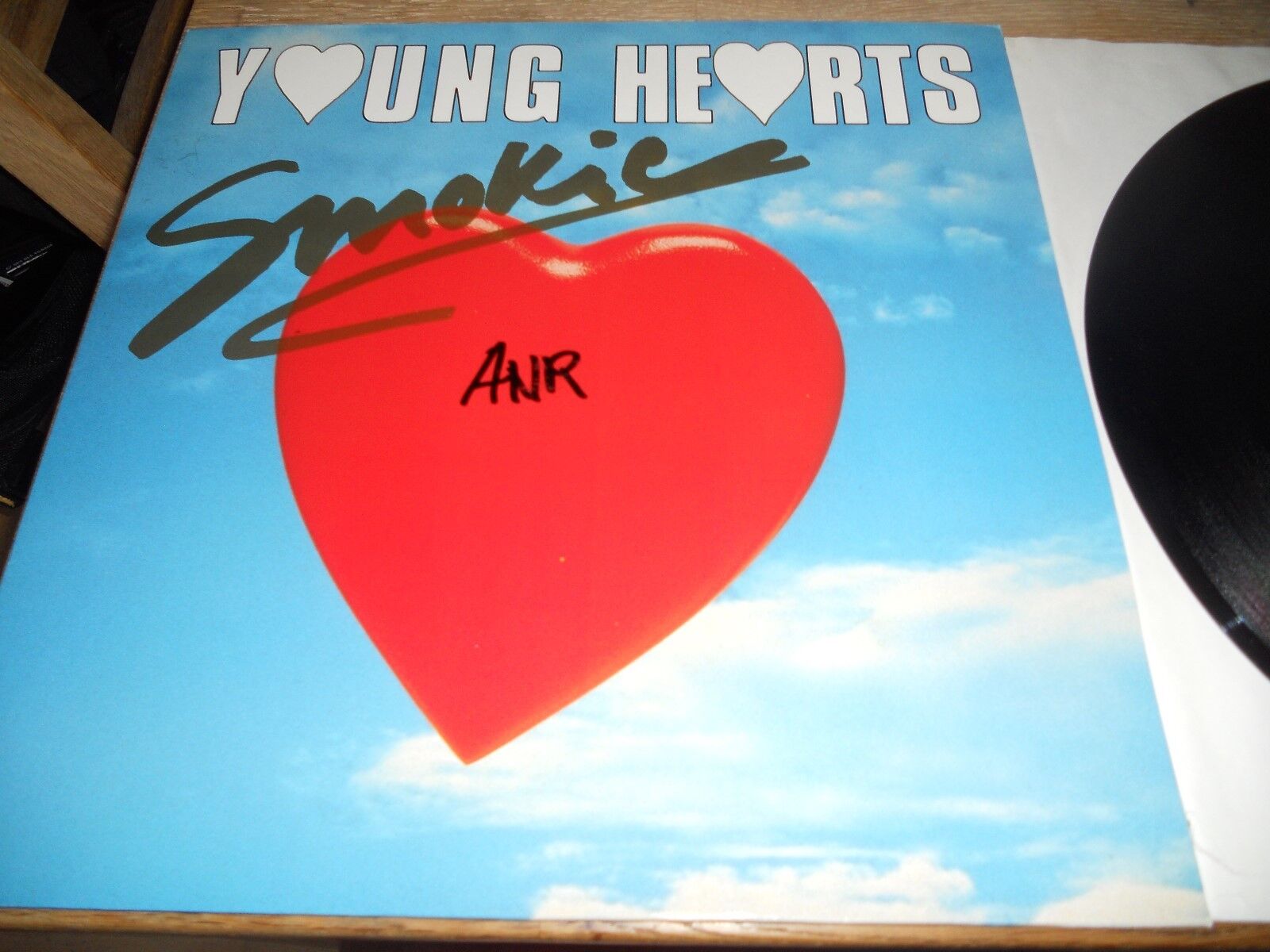 SMOKIE YOUNG HEARTS 1989 USED GERMAN 12" MAXI SINGLE 3 TRACKS RARE MAXI 12 INCH*