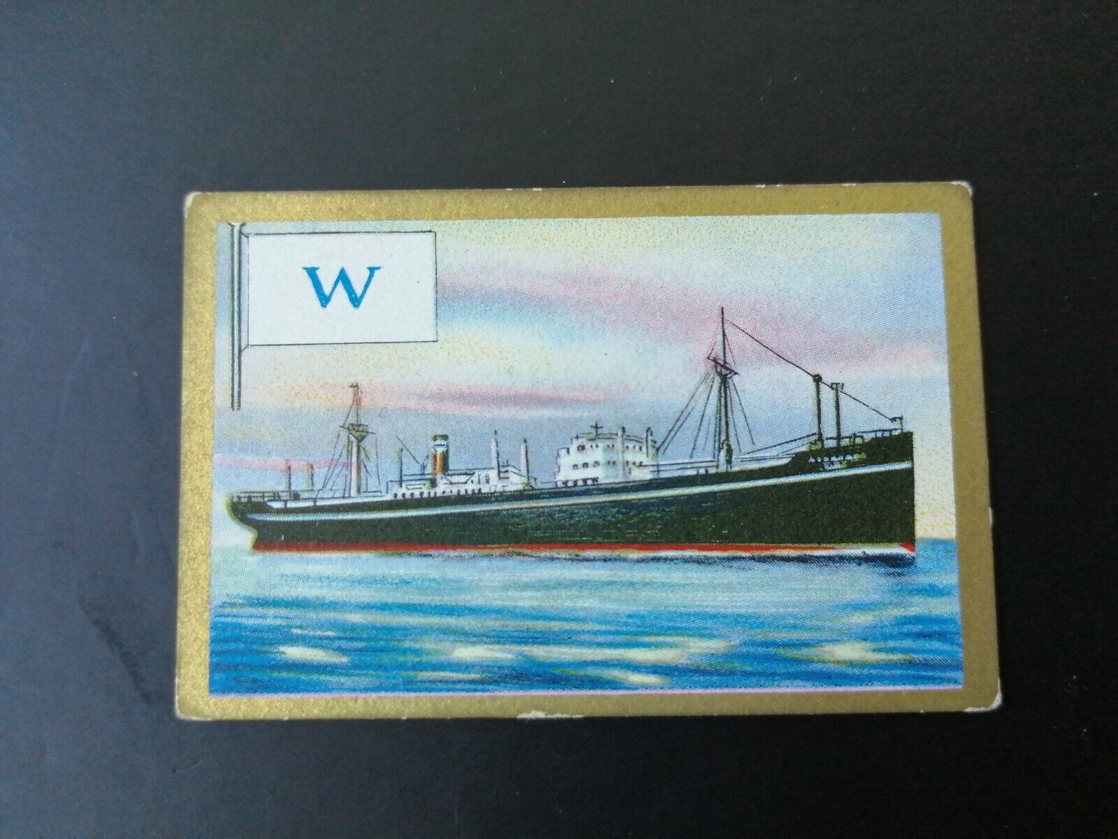 German SABA tobacco ship trading card 1931-33No 85"Tai Ping Yang" Oslo