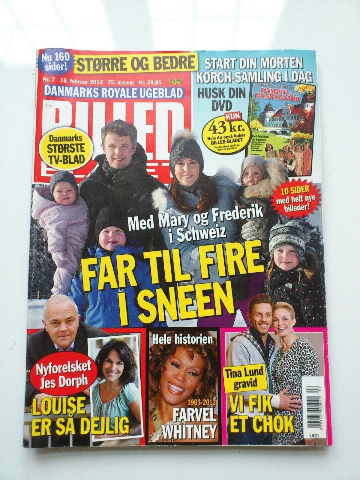 Danish magazine "Billed Bladet" Nr7/2012Elizabeth TaylorWhitney Houston etc