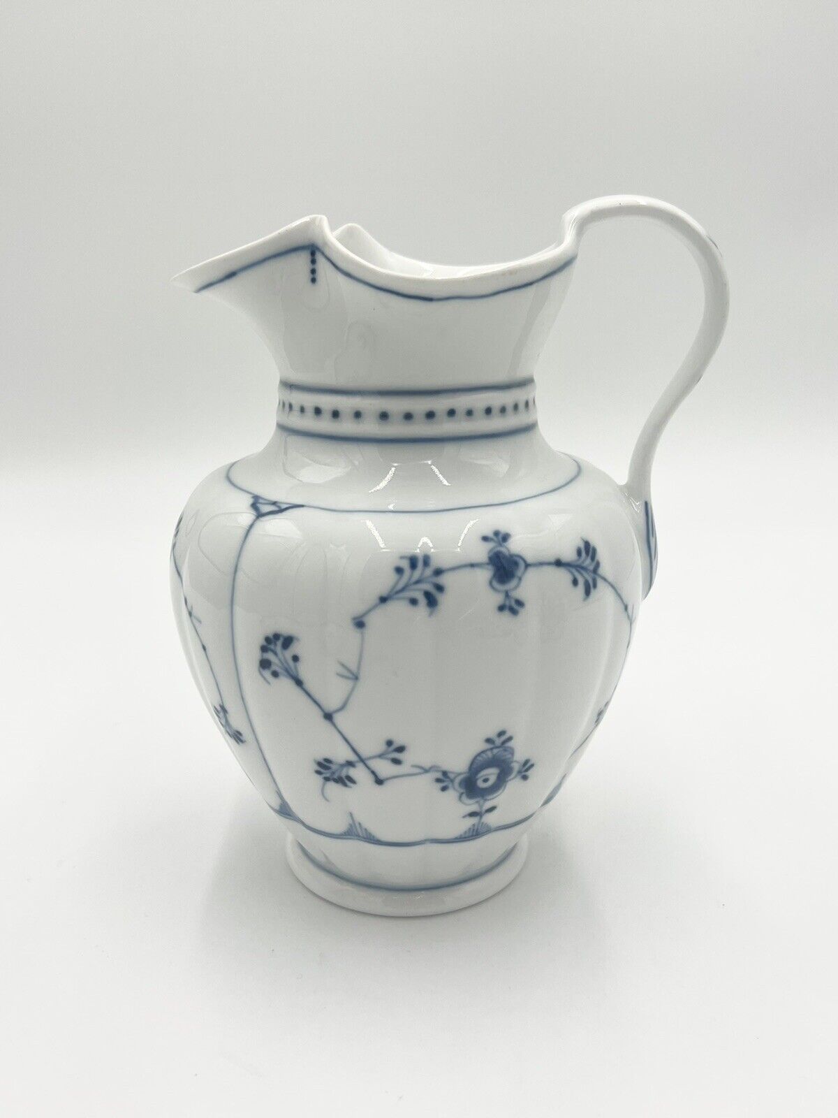 Old jug - Painted blue Bing og Grøndahl BG