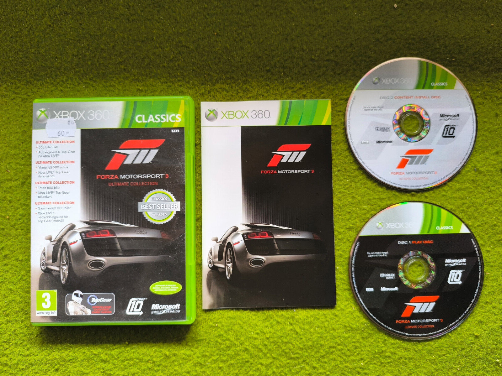 *Microsoft Xbox 360* Forza Motorsport 3 Classics CIB - PAL