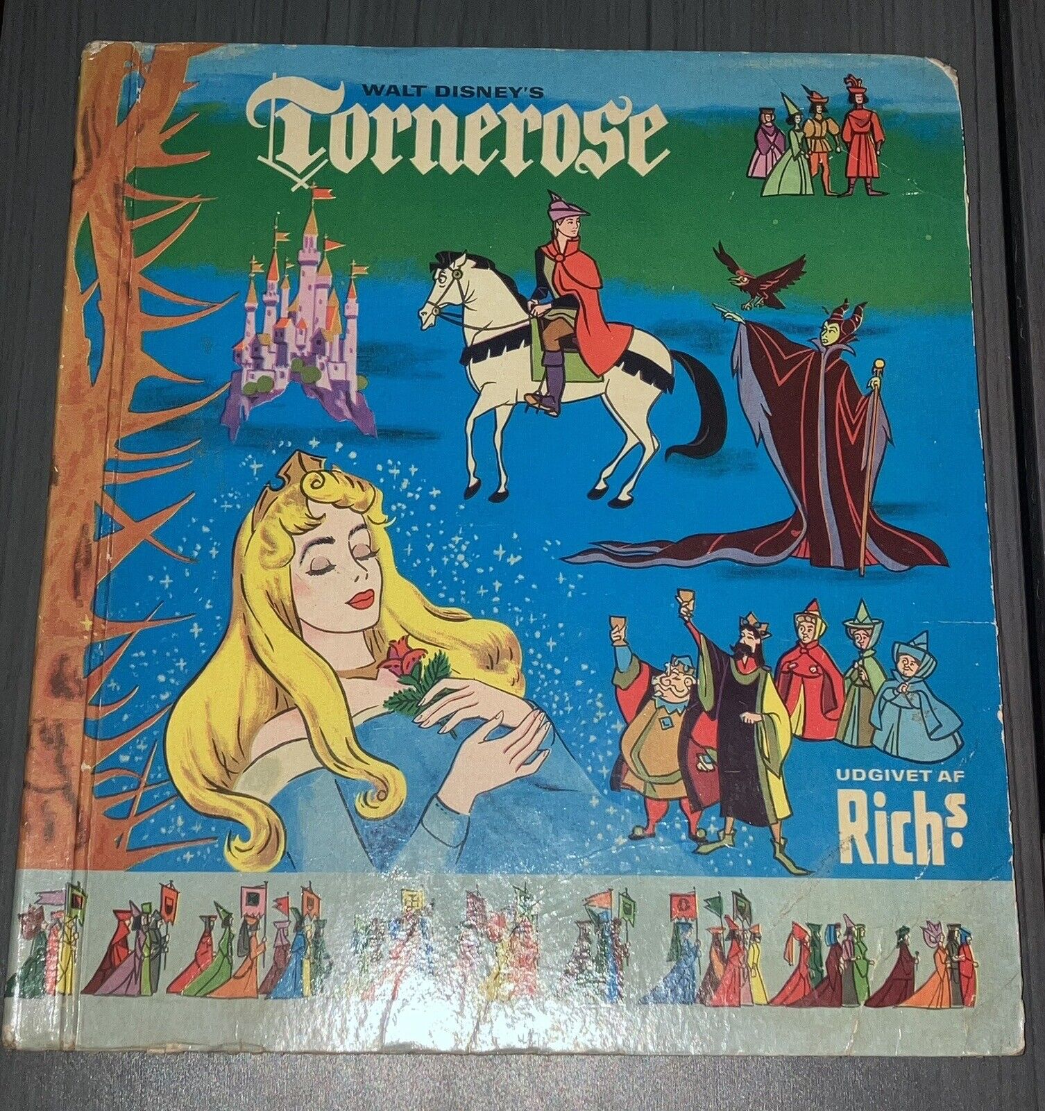 Complete Set Disney Danish Tornerose Sleeping Beauty Trading Cards Rich’s Album