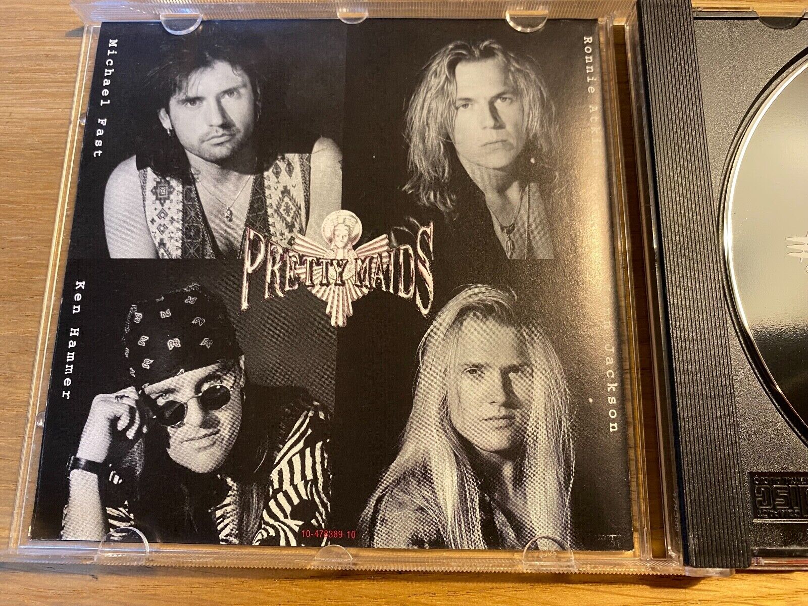 PRETTY MAIDS "SCREAM" 1994 CD ALBUM EPIC RECORDS AUSTRIAN PRESS NCB HEAVY ROCK