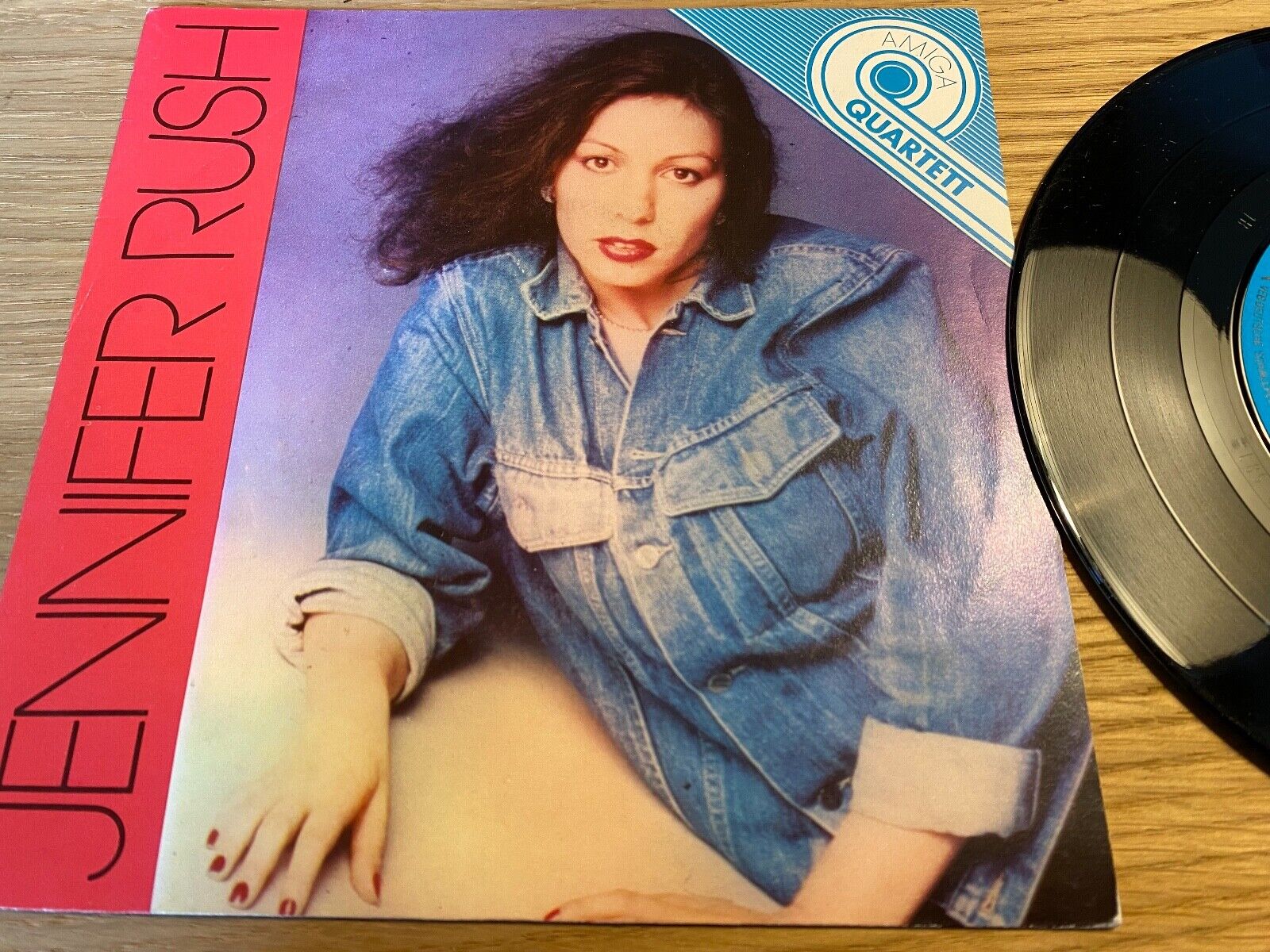 JENNIFER RUSH "RING OF ICE/MADONNA´S EYES/THE POWER OF LOVE" AMIGA EAST GERMANY*