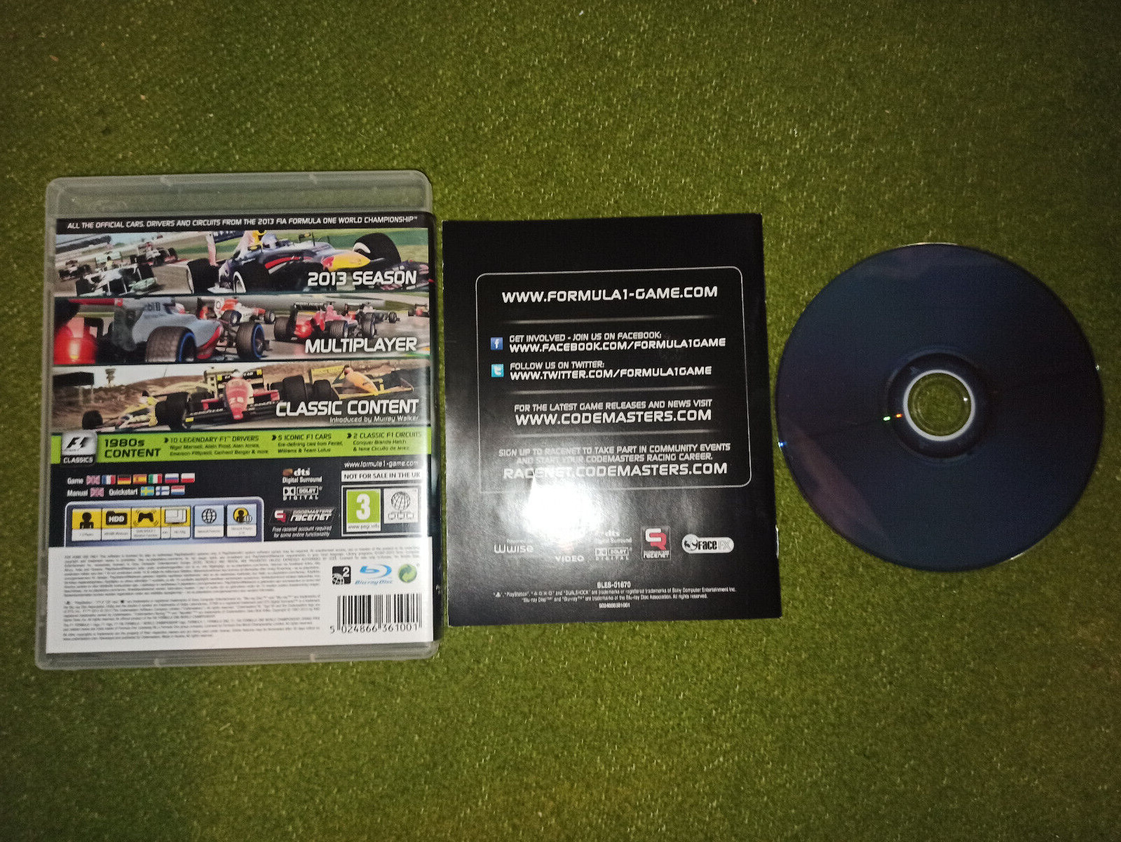 *SONY PlayStation 3 PS3* Formula 1 F1 2013 - CIB