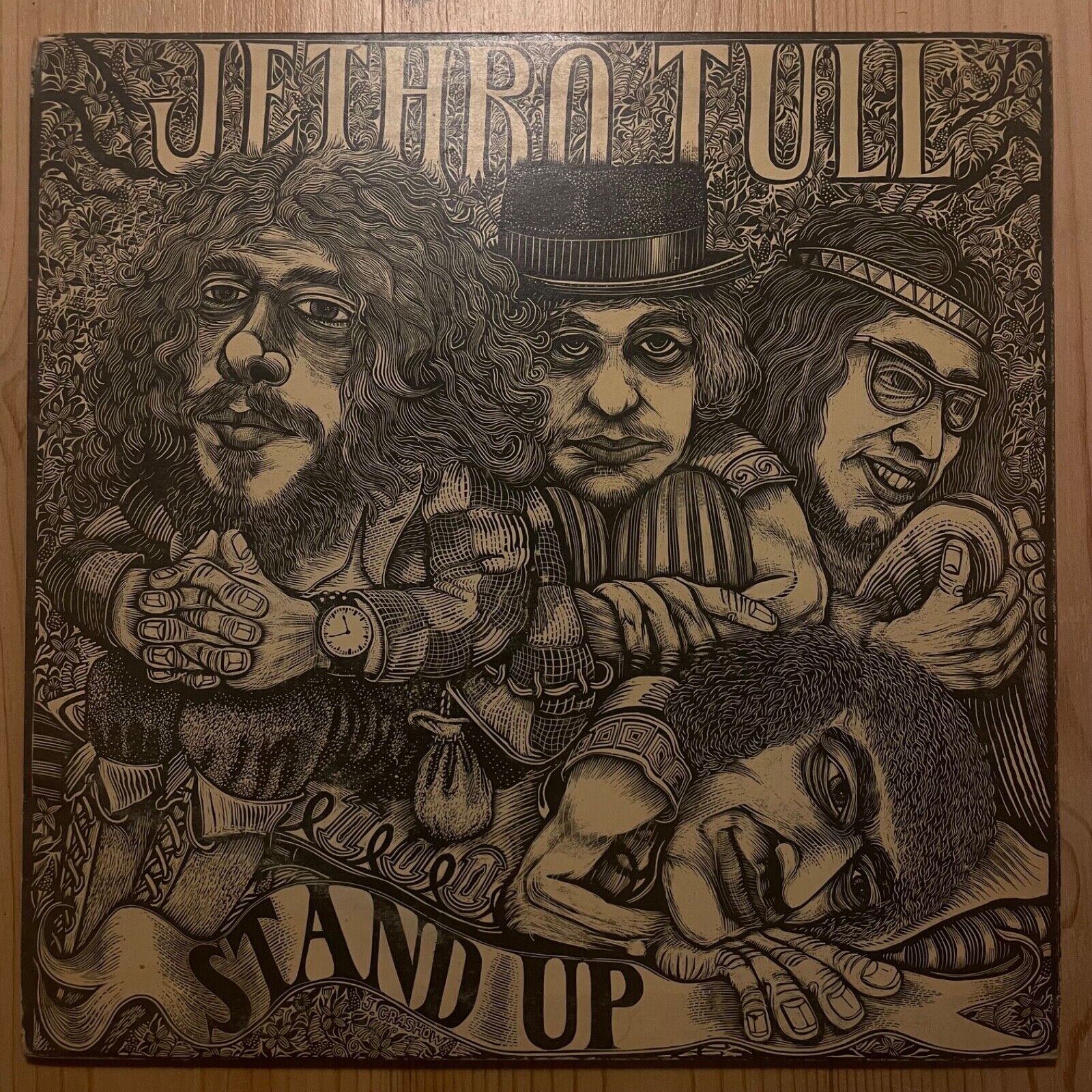 Jethro Tull - Stand Up OG UK Island bullseye