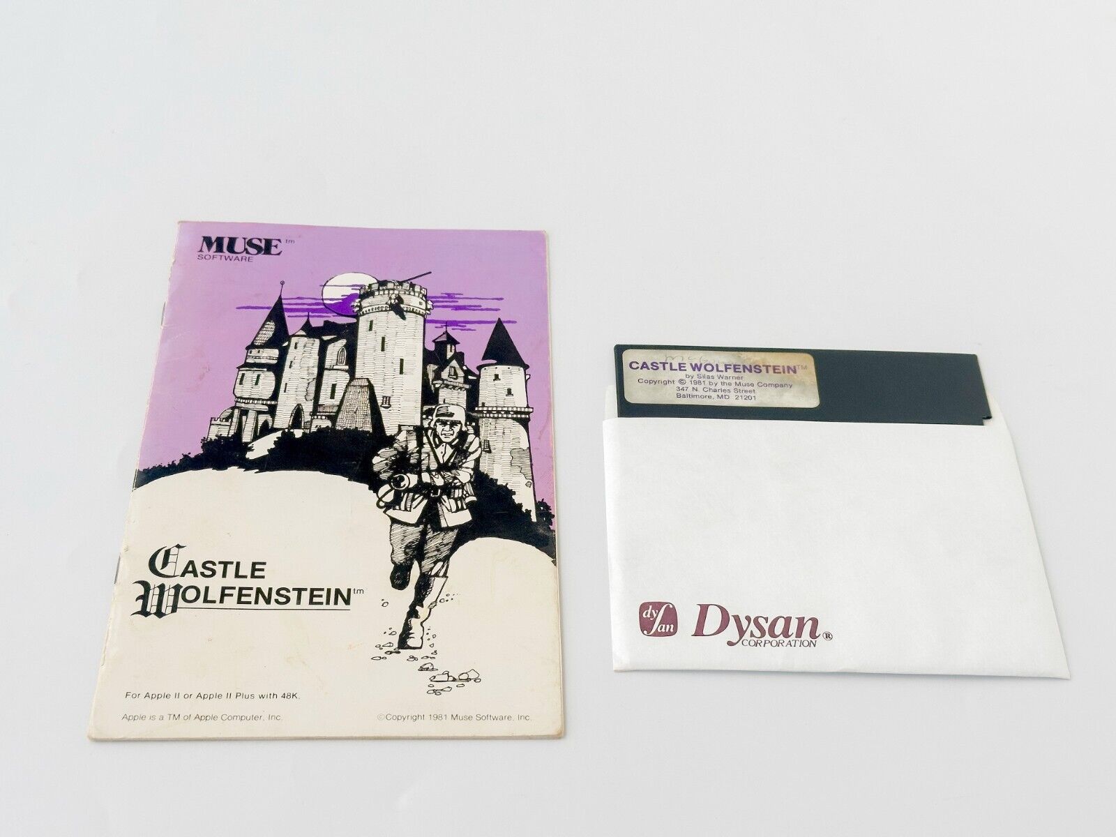 Castle Wolfenstein - MUSE Software (The MUSE Co) - 1981 / Apple II