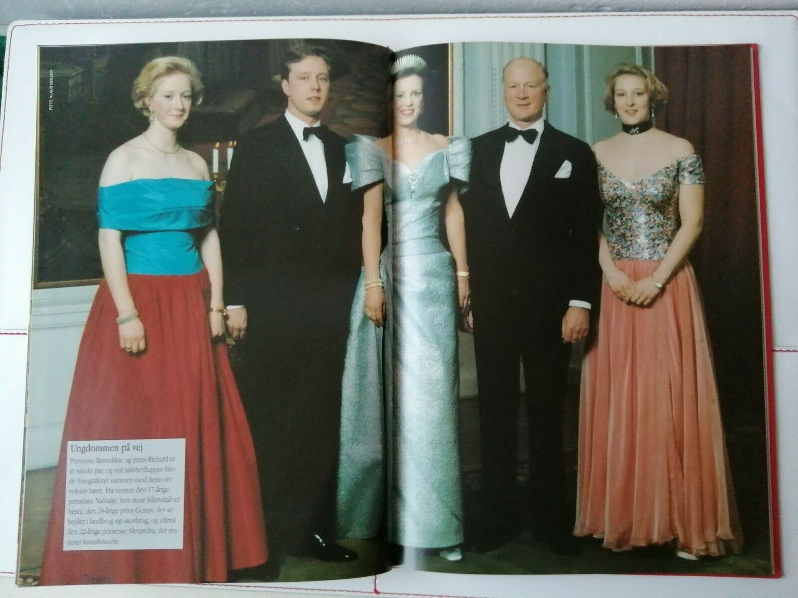 Book: Events in The Danish Royal House 1993YearbookHardcoverDanish Language