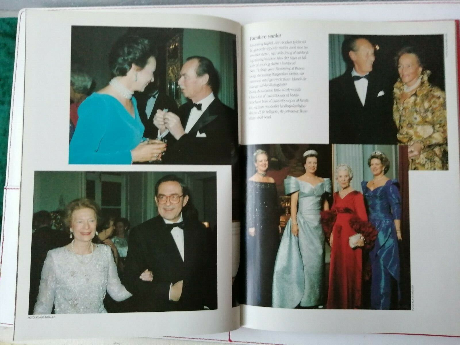 Book: Events in The Danish Royal House 1993YearbookHardcoverDanish Language