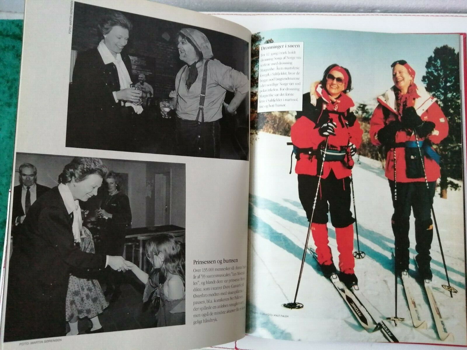 Book: Events in The Danish Royal House 1993YearbookHardcoverDanish Language