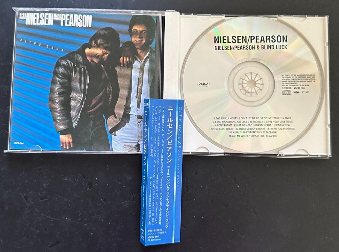 NIELSEN/PEARSON "S/T  BLIND LUCK" - JAPAN CD - DAVID FOSTER / LANDAU / LUKATHER