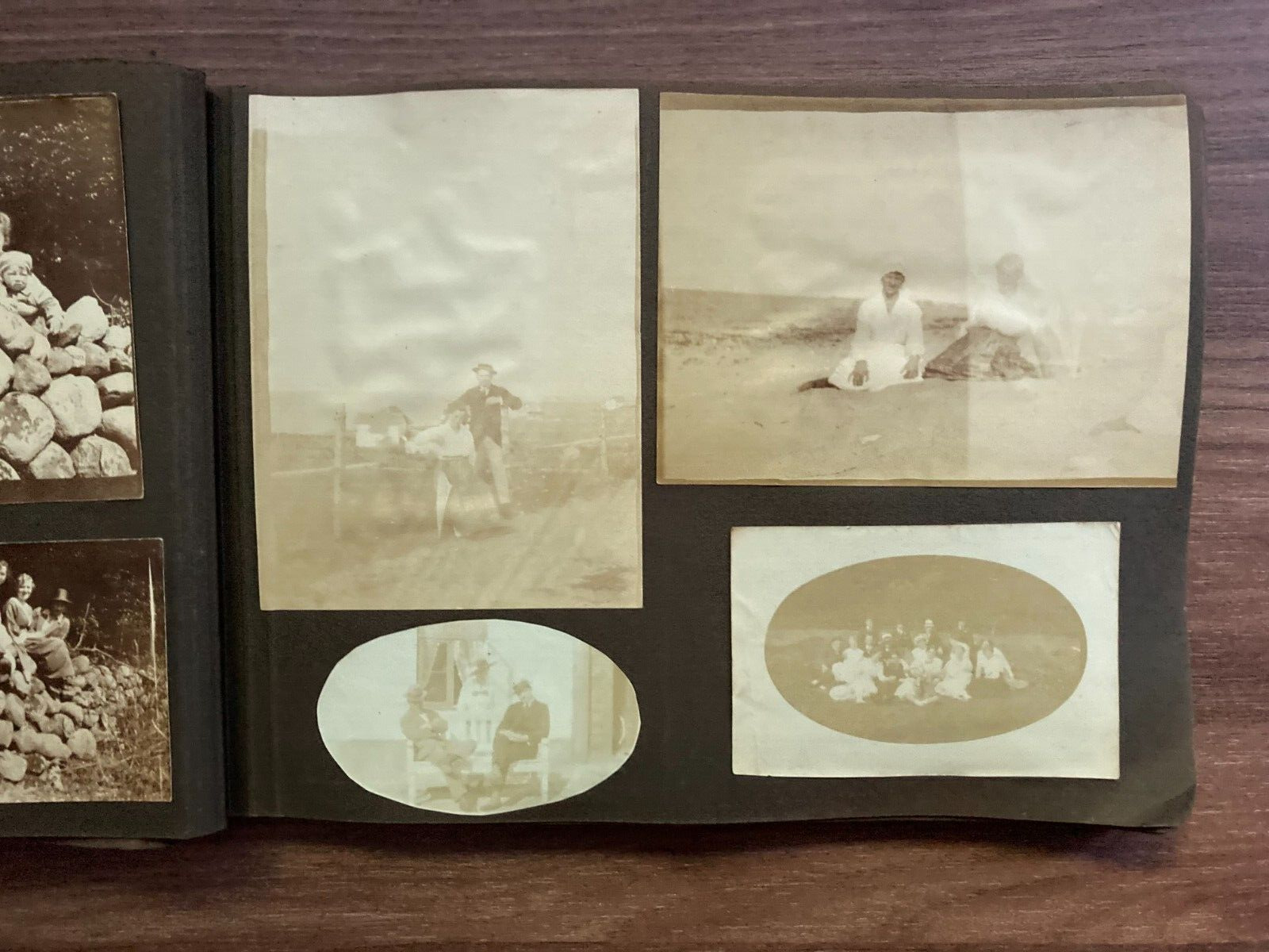 Daily Family Life in Denmark Early 1900s Unique Vintage Photo Album +75 pcs