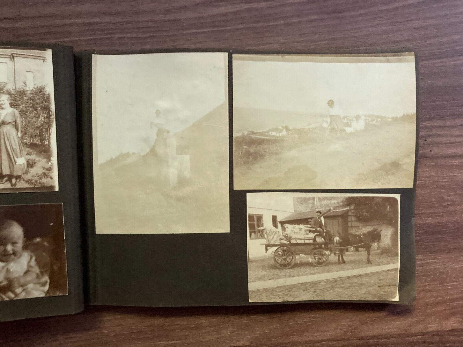 Daily Family Life in Denmark Early 1900s Unique Vintage Photo Album +75 pcs