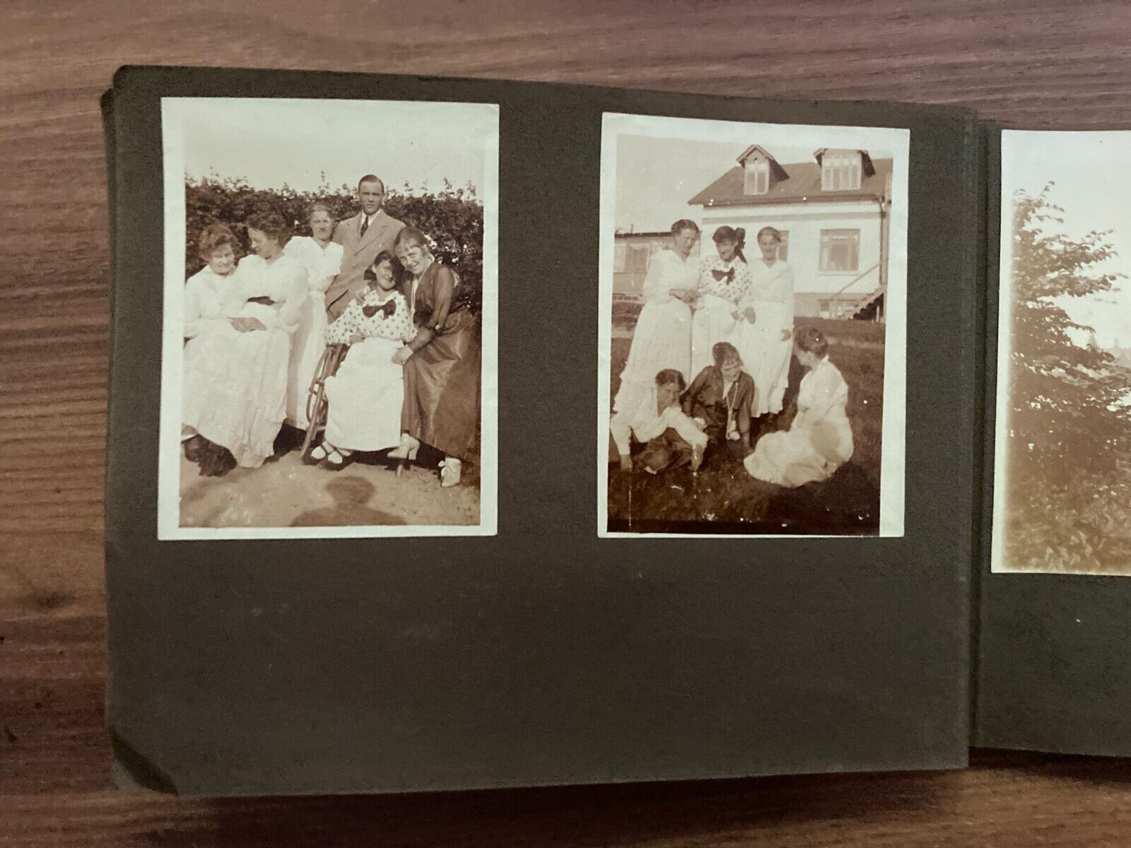 Daily Family Life in Denmark Early 1900s Unique Vintage Photo Album +75 pcs