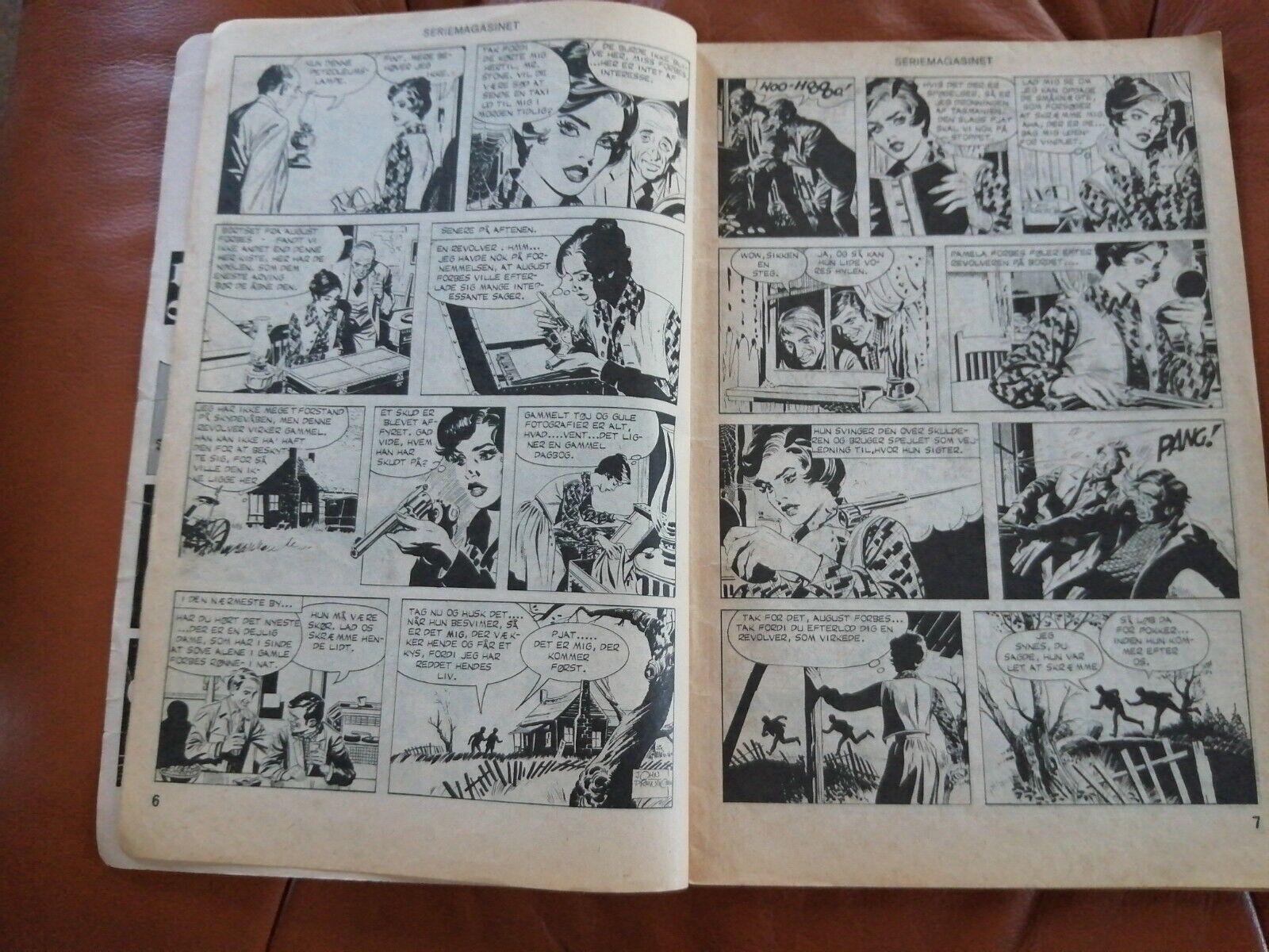 Danish comic magazineRIP KIRBY Serie Magasinet no 210 from 1976