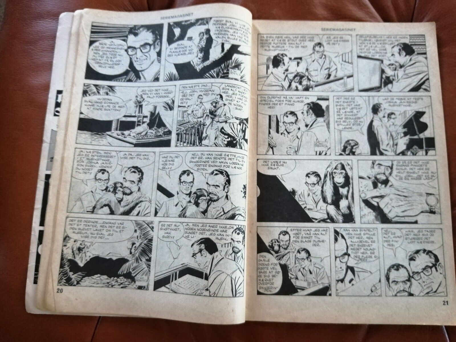 Danish comic magazineRIP KIRBY Serie Magasinet no 210 from 1976