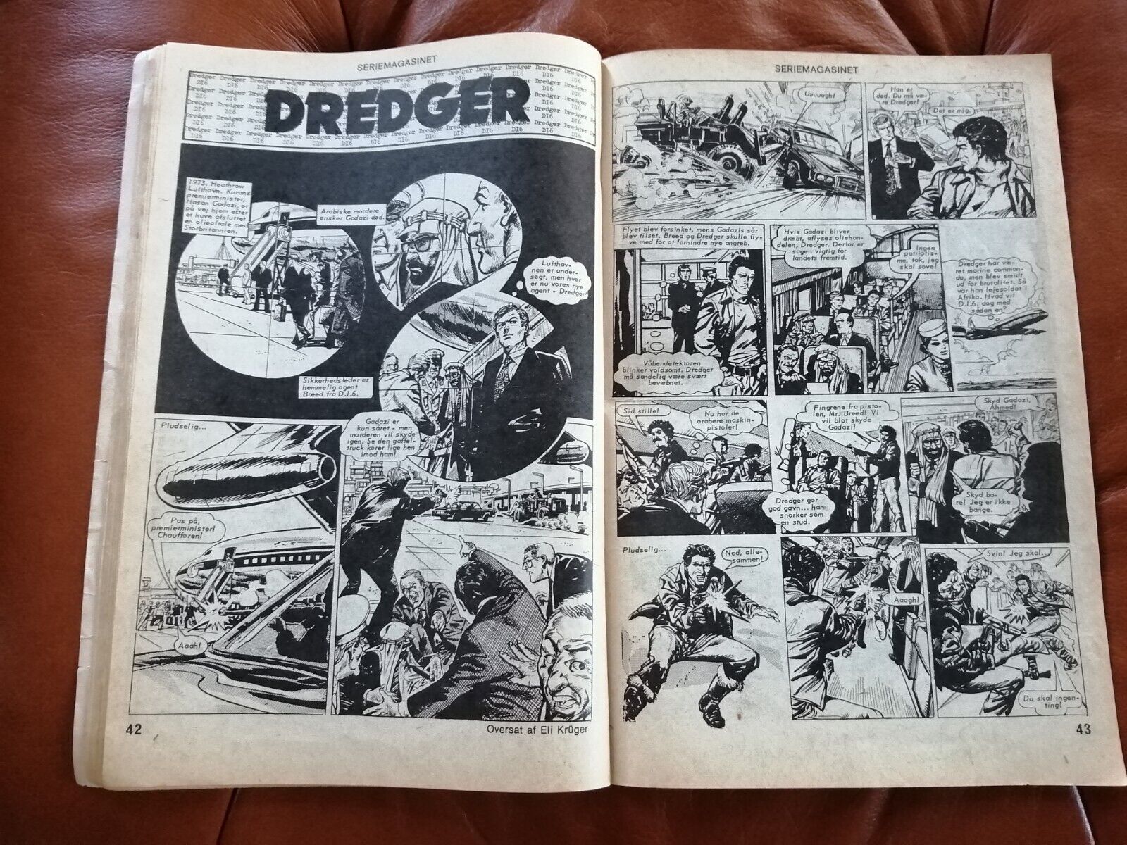 Danish comic magazineRIP KIRBY Serie Magasinet no 210 from 1976