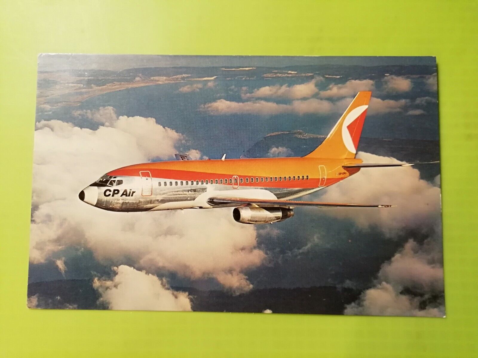 Aviation Postcard The Boeing 737Jet to CP Air's North American routes