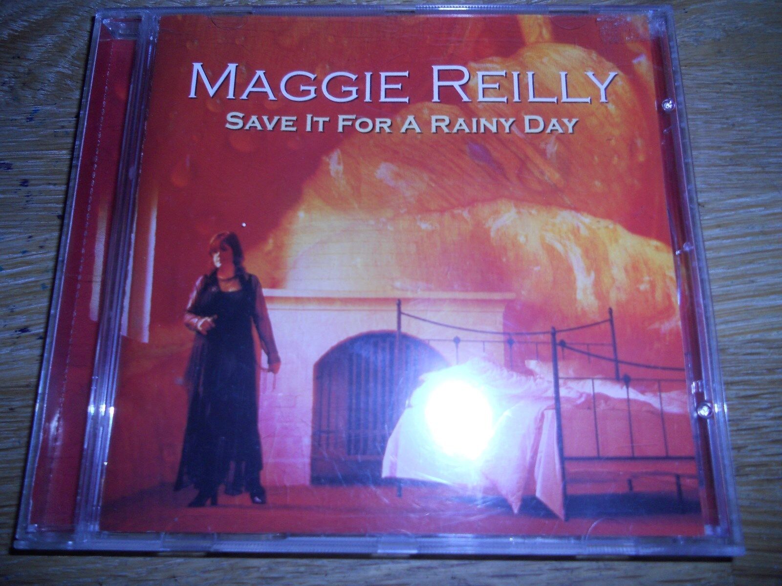 MAGGIE REILLY "SAVE IT FOR A RAINY DAY" 12 TRACKS DANISH CD ALBUM 2002 USED RARE