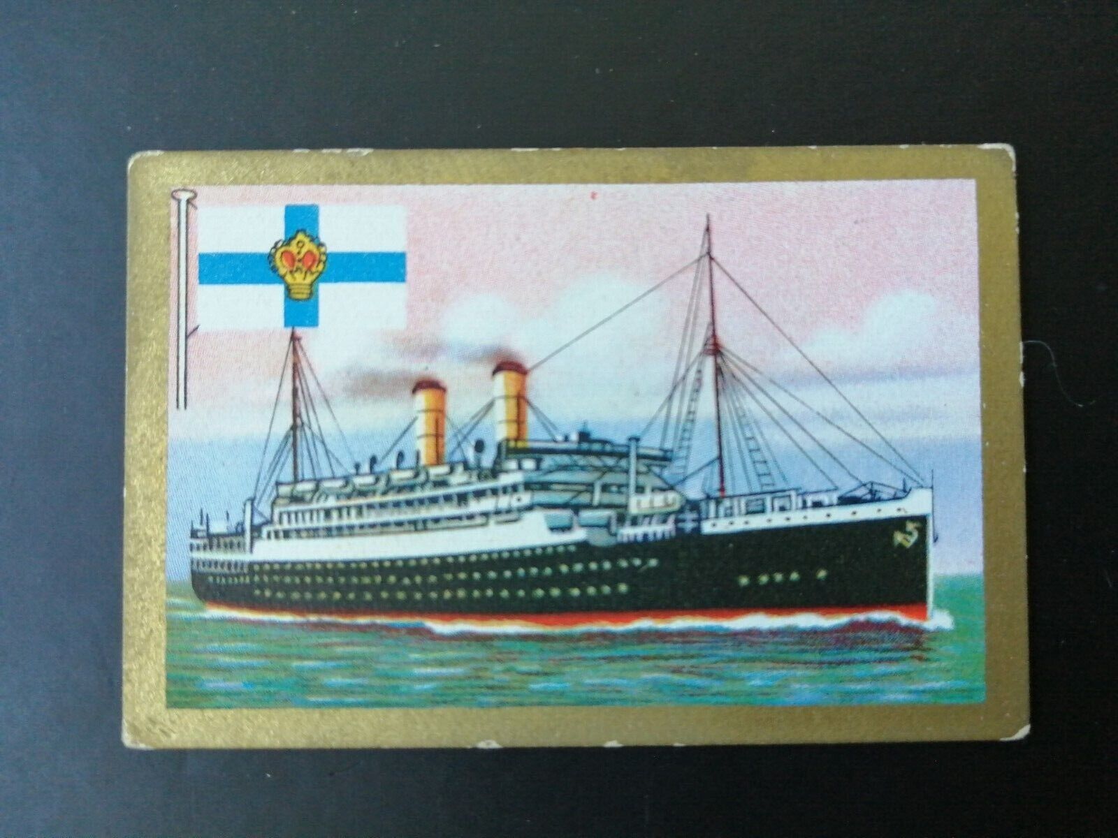 German SABA tobacco ship trading card 1931-33No 61 "Otranto" London