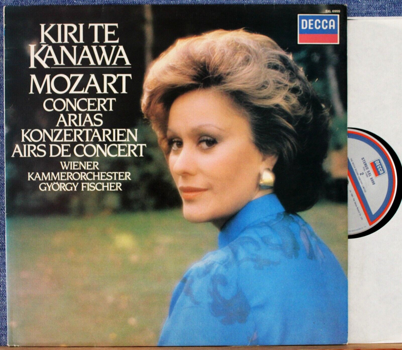 Te Kanawa; Fischer Mozart (Concert arias) Decca SXL 6999 NM