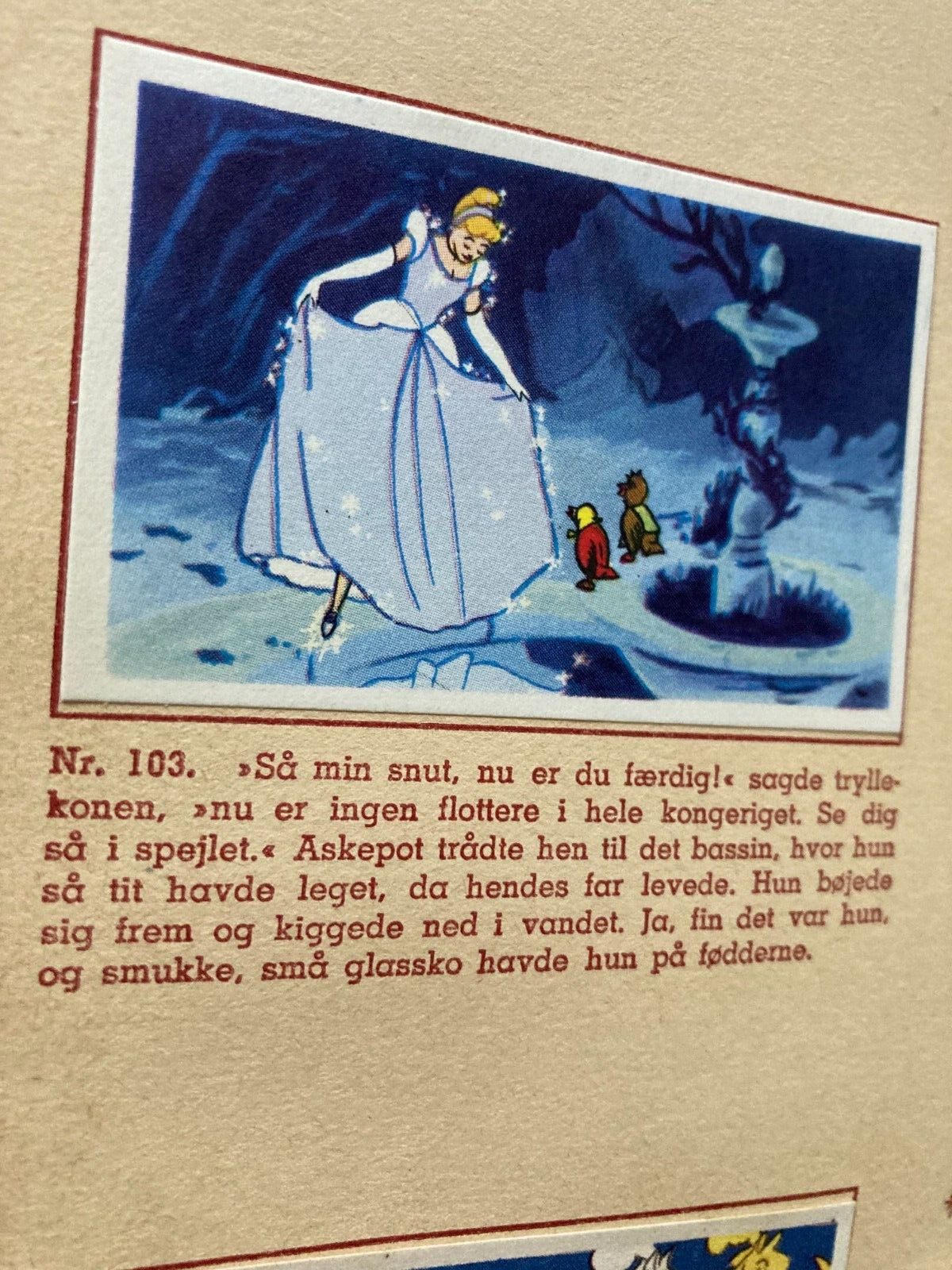 99% Complete Set 195 Rare Danish "Cinderella" Trading Cards + Album (1950)