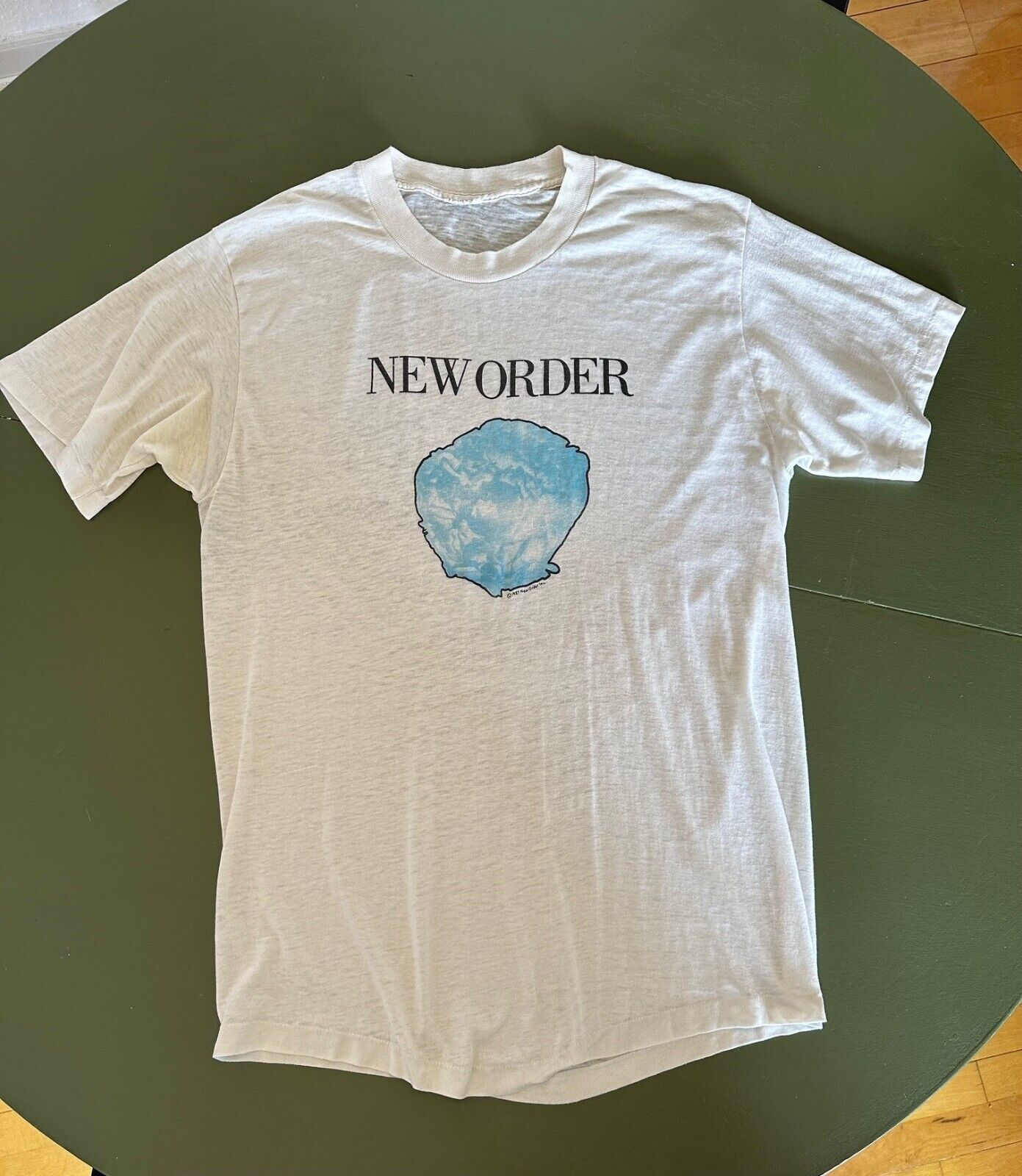 Collector’s Item Exclusive New Order 1987 Concert T-Shirt