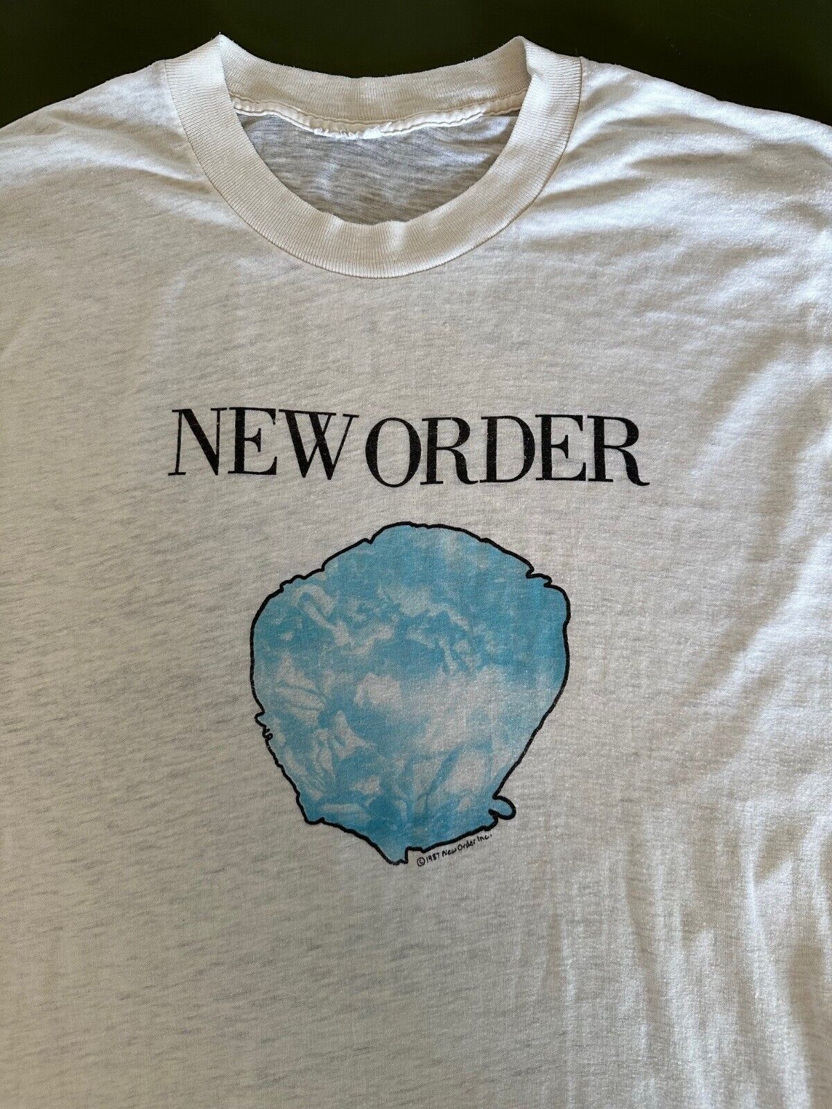 Collector’s Item Exclusive New Order 1987 Concert T-Shirt