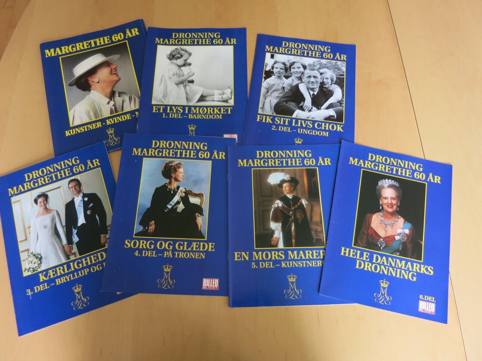 Queen MARGRETHE INGRID King FREDERIK 6 Magazines ROYAL Denmark GREAT Pics  BL100