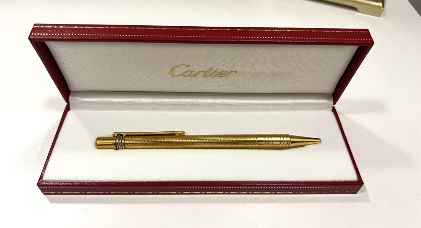 CARTIER BALLPOINT PEN MUST DE CARTIER TRINITY