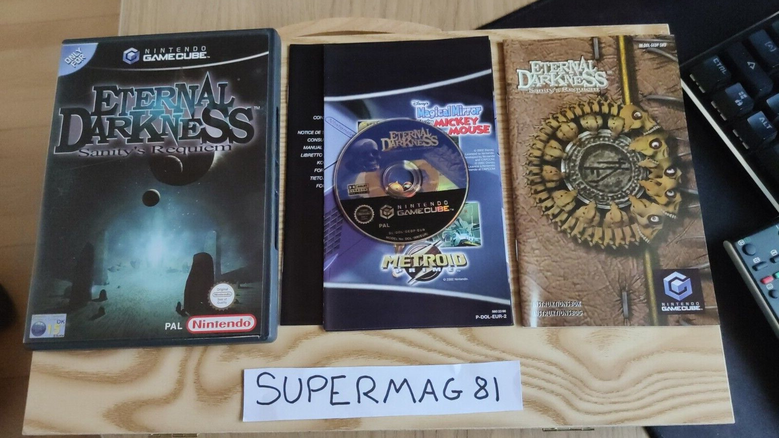 Eternal Darkness Sanity's Requiem Nintendo Gamecube PAL CIB