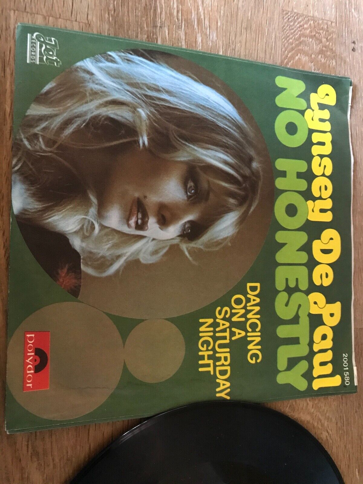 LYNSEY DE PAUL "NO HONESTLY"  POLYDOR RECORDS 1974 WEST GERMAN PRESSED 7" SINGLE