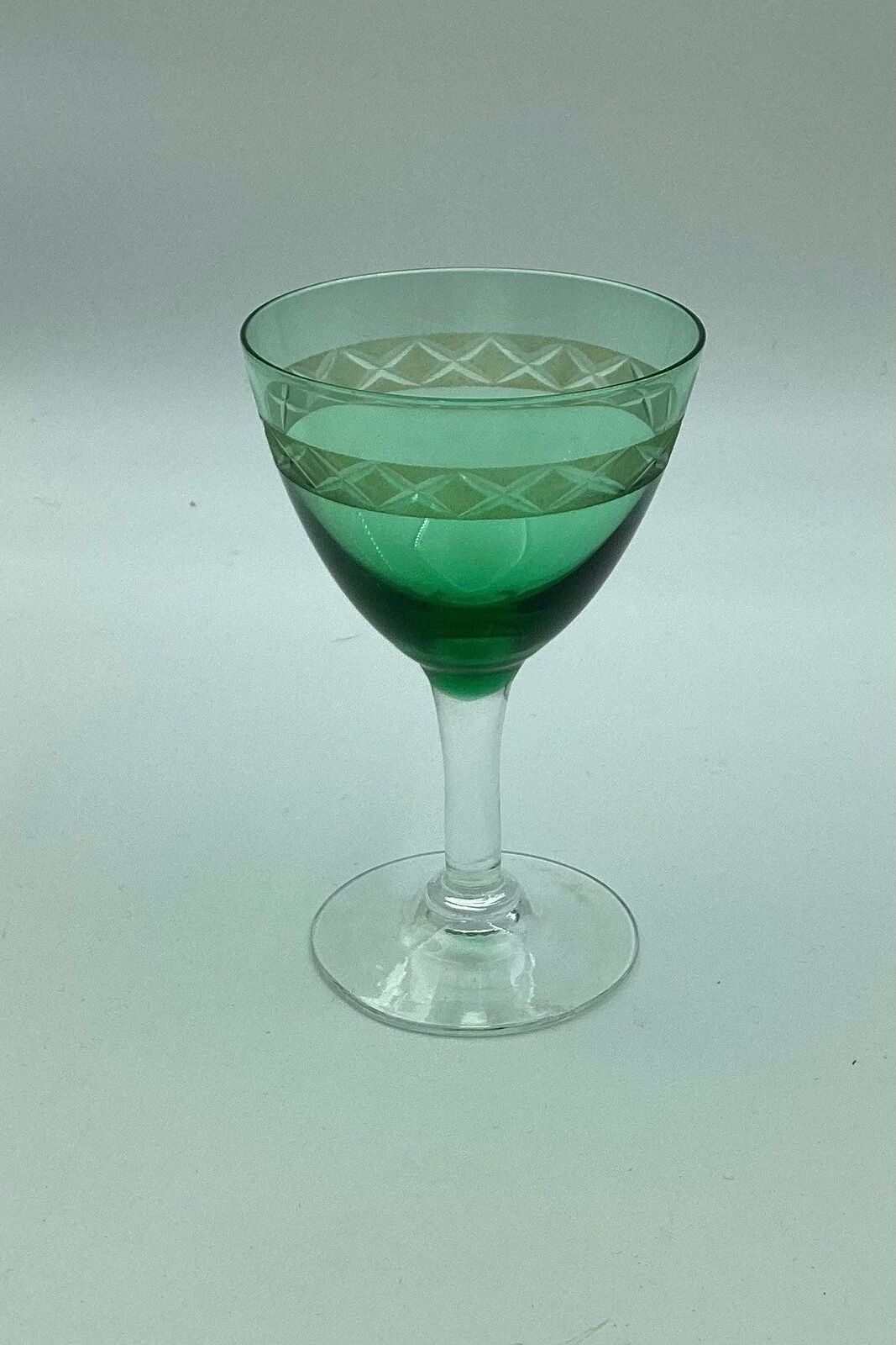 "Ejby" White Wine Glass Green Holmegaard