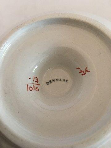 Royal Copenhagen Red Tranquebar Jam Bowl No 1010