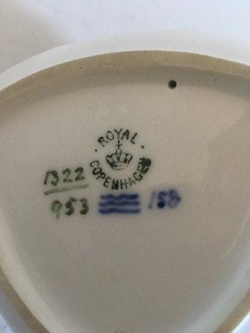 Royal Copenhagen Art Nouveau Dish with two pigs No 1233/953