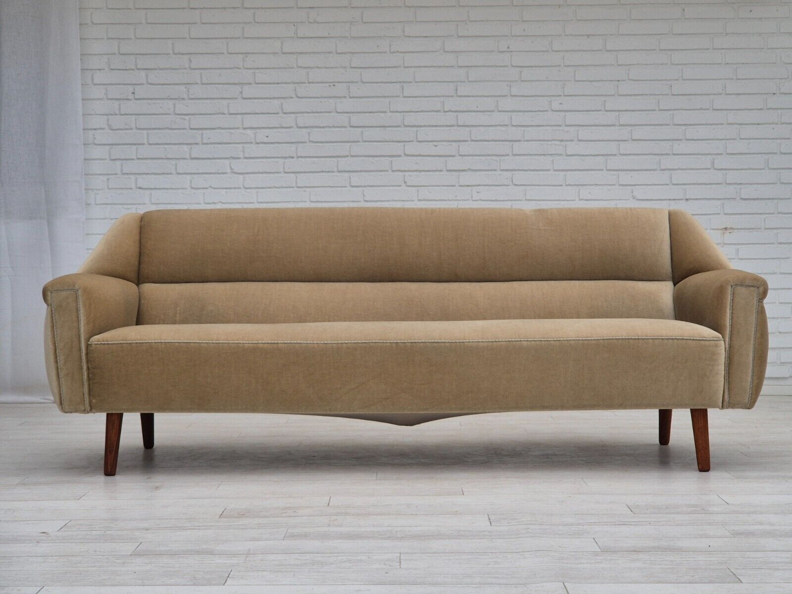 1960s Danish design by Kurt Østervig for Rolschau Møbler 3 seater sofa