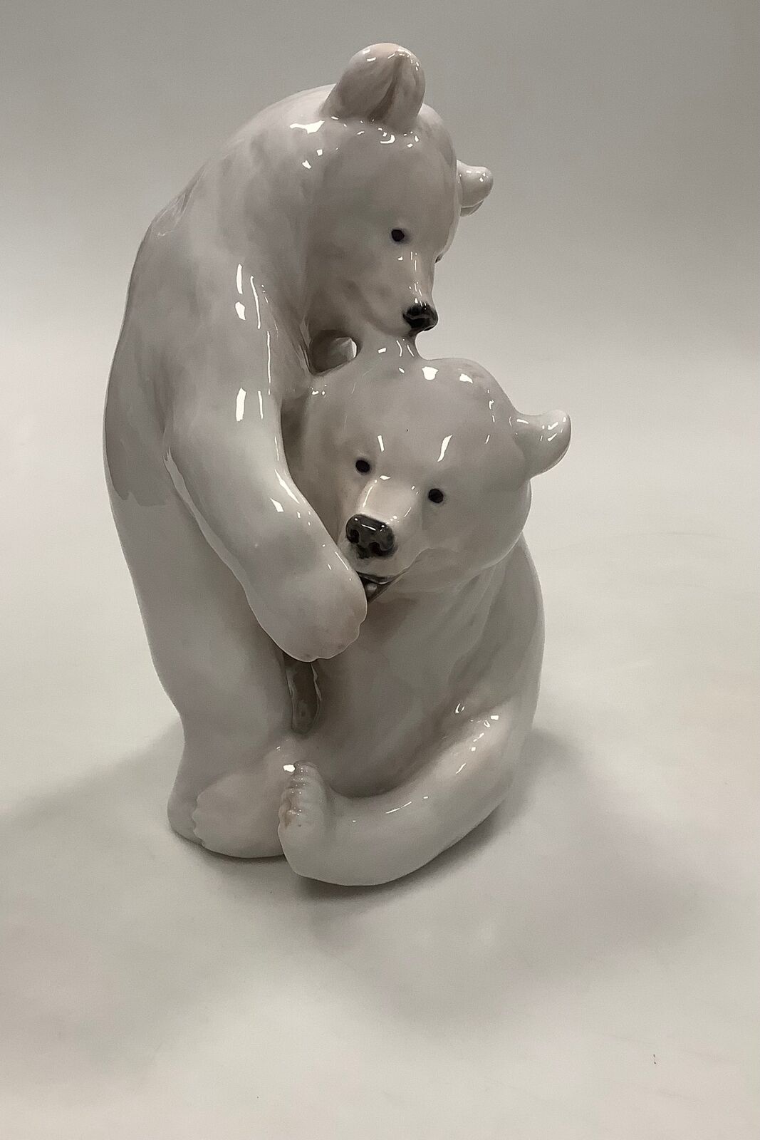 Royal Copenhagen Figurine with Polar Bears playing No 366