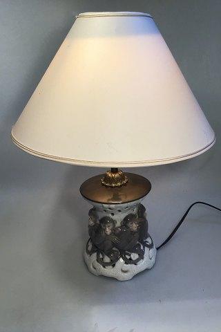 Royal Copenhagen Art Nouveau Table Lamp Monkey-motif No 796/377